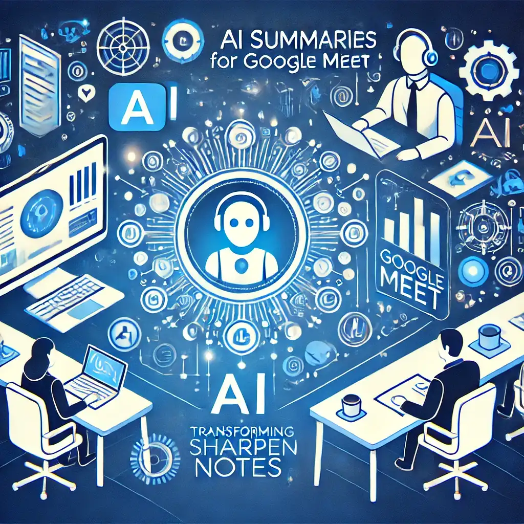 AI Summaries for Google Meet: Transforming Meetings with Sharpen Notes